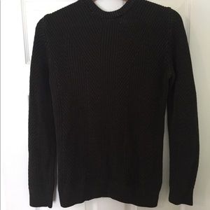 Forest green knit sweater